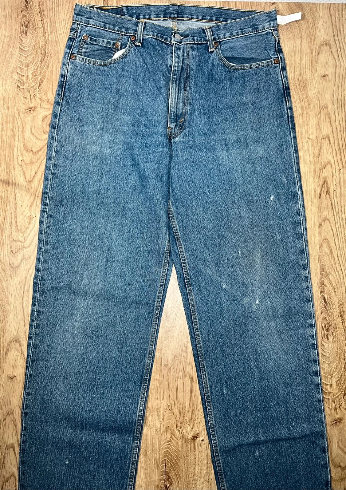 Jean Levi’s Homme 550 Relaxed W36 L36 Vintage 100% Coton Bleu  Lvh 142 – photo 2
